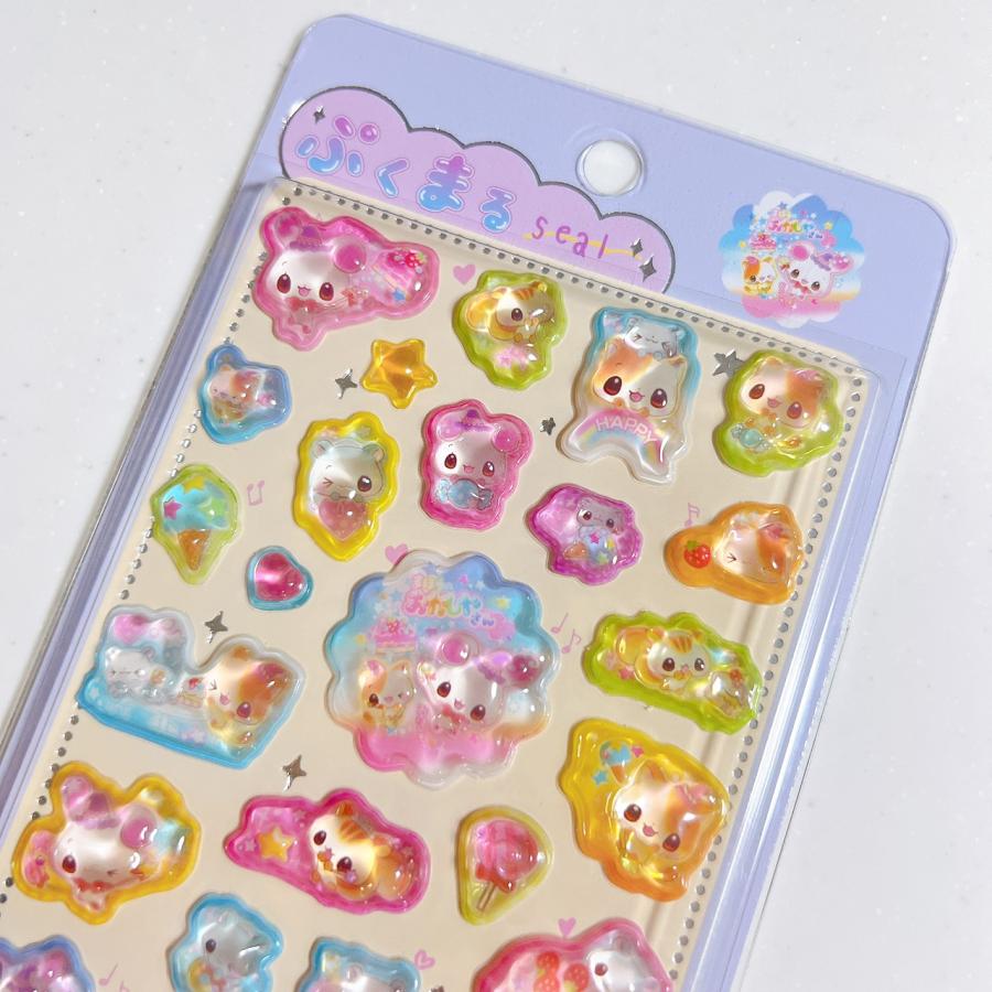 在庫処分特価・セール】ミントイン ぷくまるシール3 まじかるうさぎ