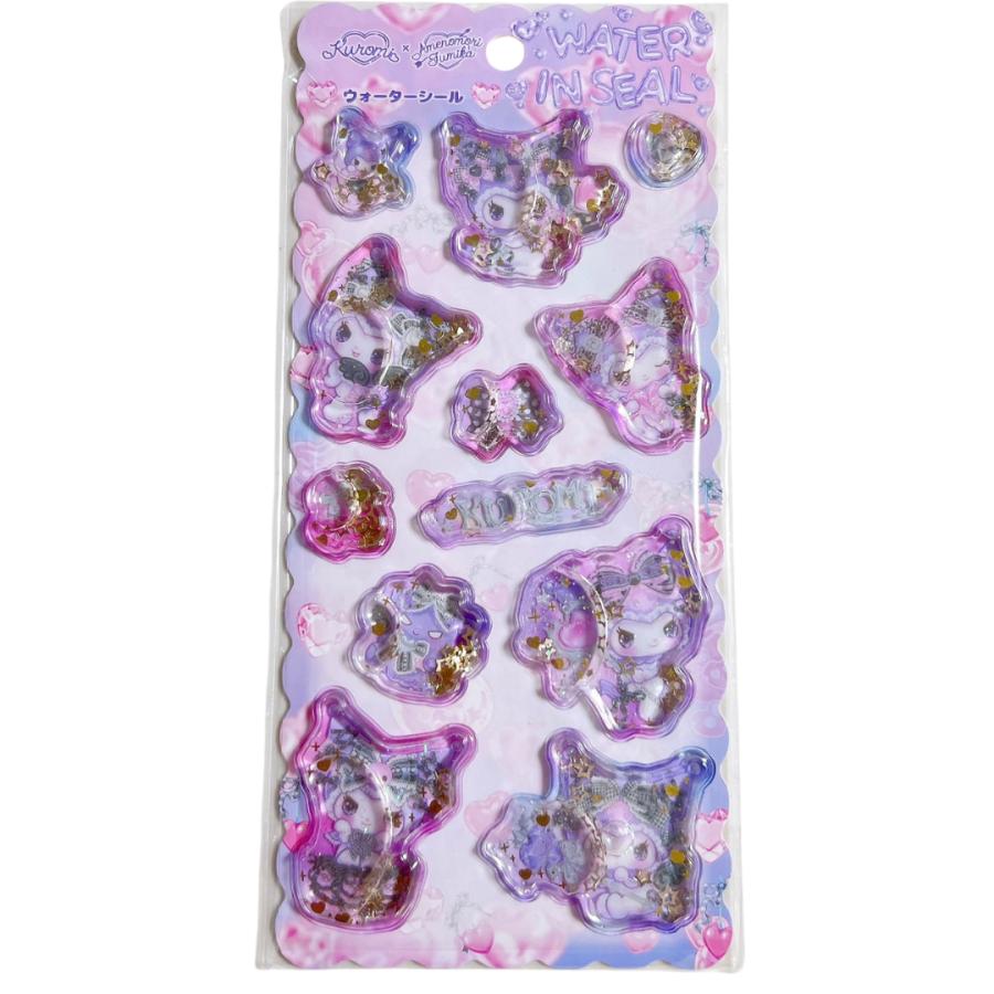 ★新品★飴ノ森ふみか  デコステッカー  ４種セット sanrio（サンリオ） クローズピン 飴ノ森ふみか ウォーターシール マイ