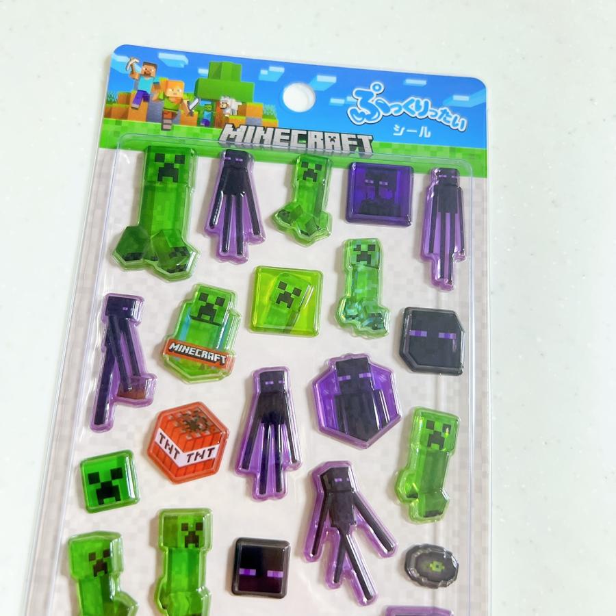 ケイカンパニー Minecraft(マインクラフト) ぷっくりったいシール