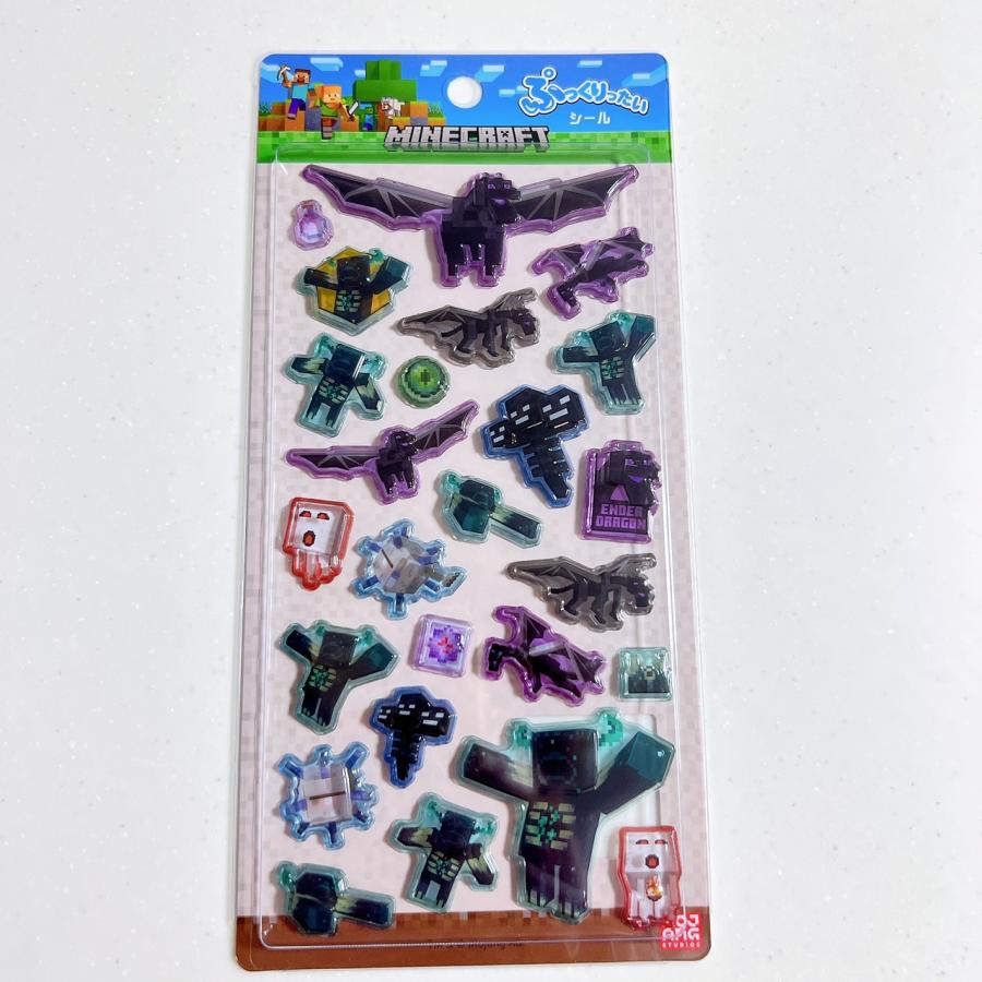 ケイカンパニー Minecraft(マインクラフト) ぷっくりったいシール 集合
