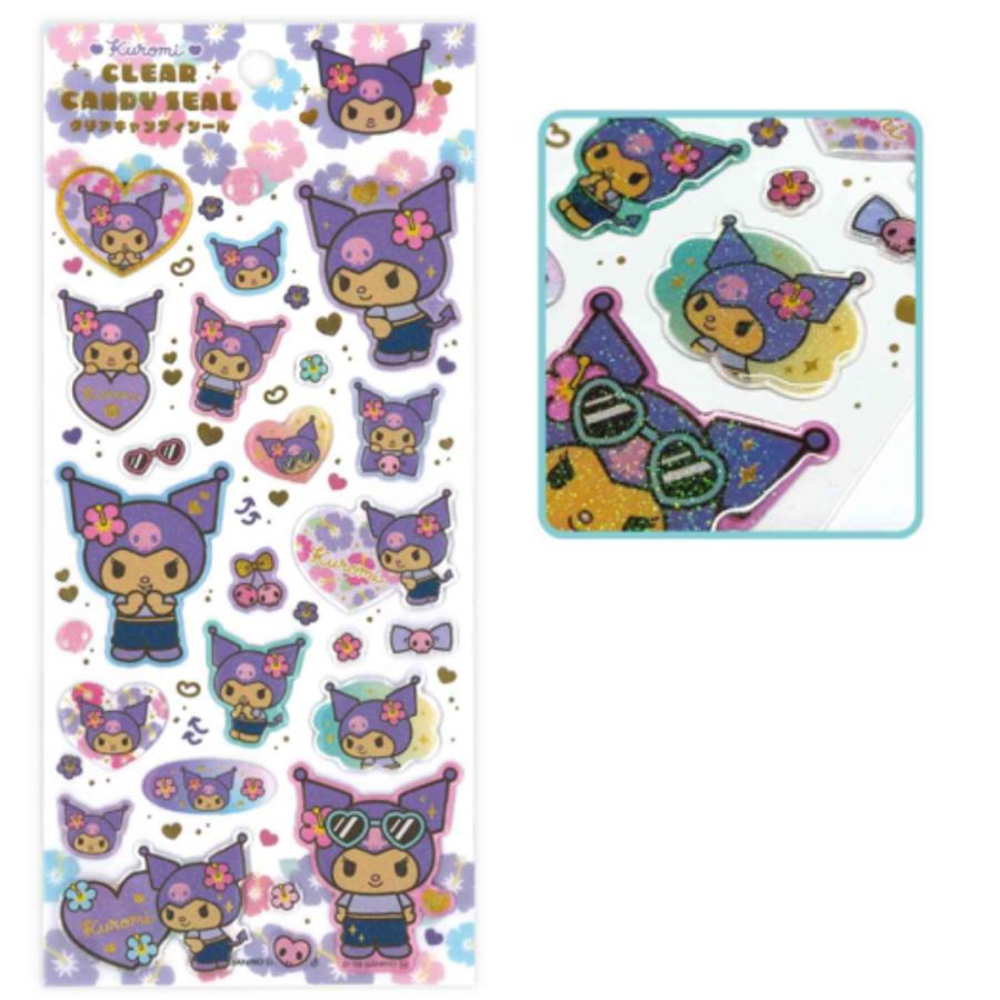 sanrio（サンリオ） ケイカンパニー クリアキャンディシール 日焼け
