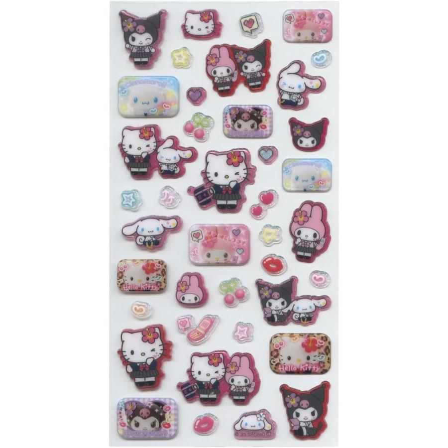 sanrio（サンリオ） エムプラン サンリオキャラクターズ ラメ入り樹脂