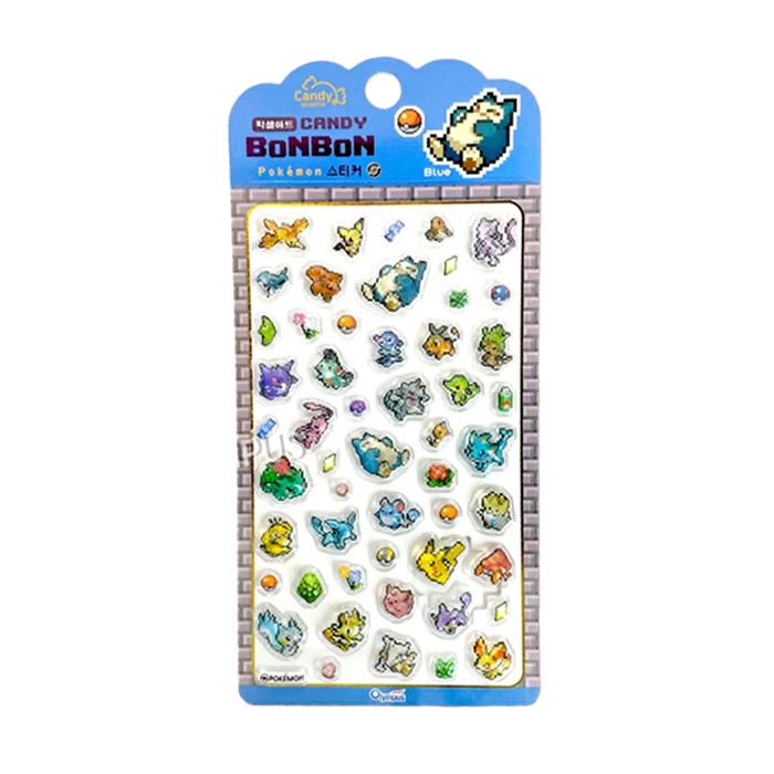 Pokemon（ポケモン） 韓国正規品 ピクセルアート シール キャンディ