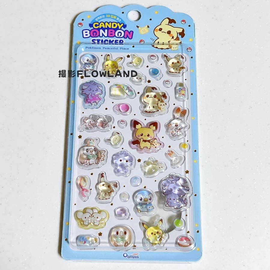 Pokemon（ポケモン） 韓国正規 ポケピース CANDY BONBON STICKER