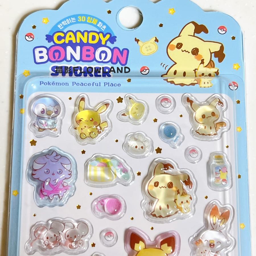Pokemon（ポケモン） 韓国正規 ポケピース CANDY BONBON STICKER