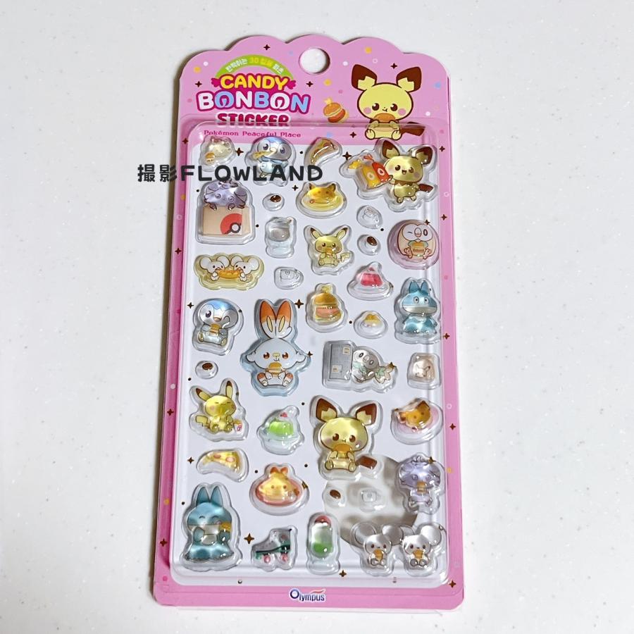 Pokemon（ポケモン） 韓国正規 ポケピース CANDY BONBON STICKER