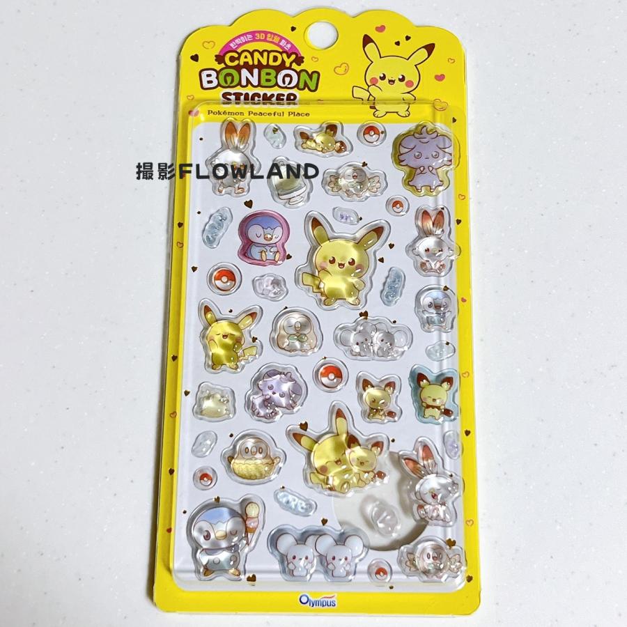 Pokemon（ポケモン） 韓国正規 ポケピース CANDY BONBON STICKER