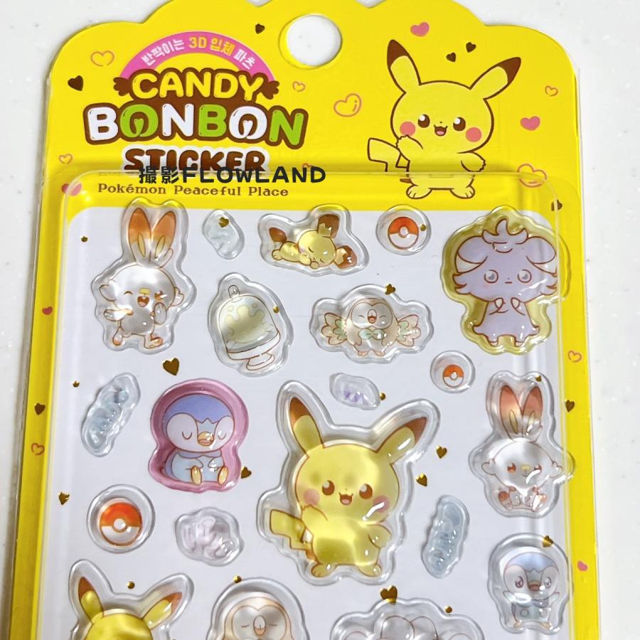 Pokemon（ポケモン） 韓国正規 ポケピース CANDY BONBON STICKER