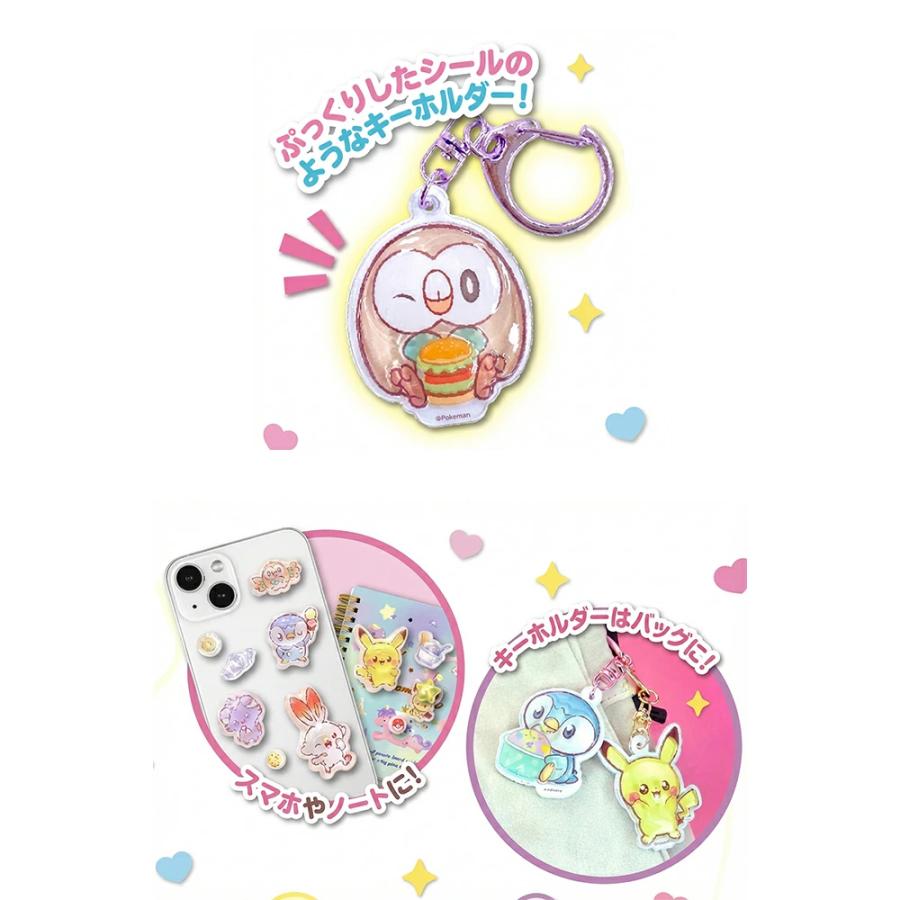 ポケモン 韓国　公式品　 キャンディ　ボンボンステッカー 1box 12枚 Pokemon（ポケモン） 韓国正規品 ポケピース キャンディボンボン