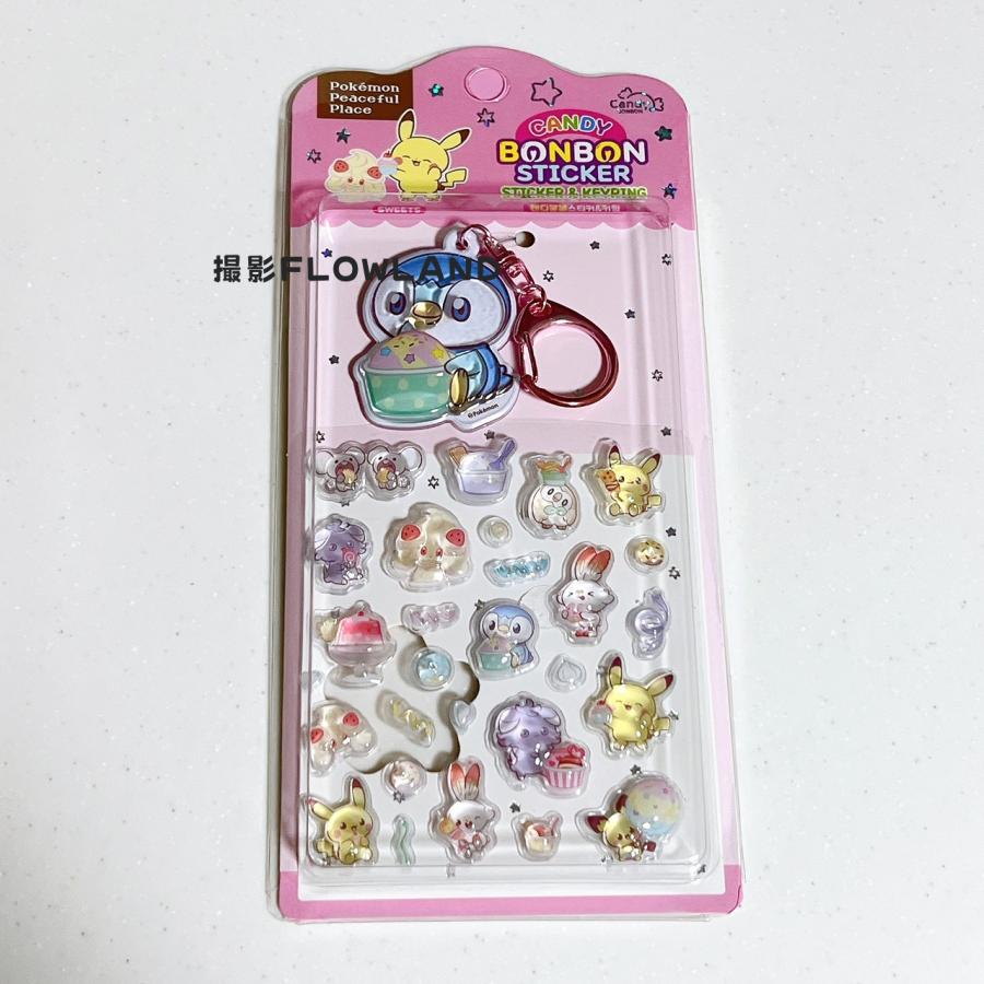 値引相談下さい ポケモン CANDY BONBON STICKER シールセット ポケモン CANDY BONBON STICKER 韓国 正規品 ポケピース