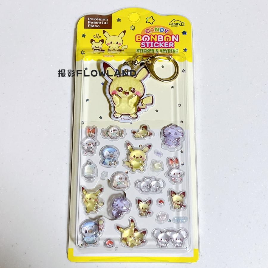 韓国正規品ポケモン キャンディボンボンステッカー12枚＆オマケ1枚　13点セット 韓国限定】ポケモン ポケピース CANDY BONBON | シールステーション