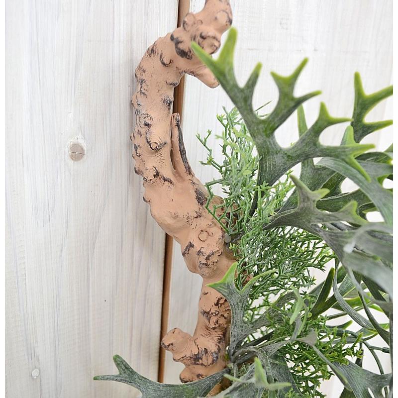 人工観葉植物 ビカクシダ コウモリラン 造花 フェイクグリーン