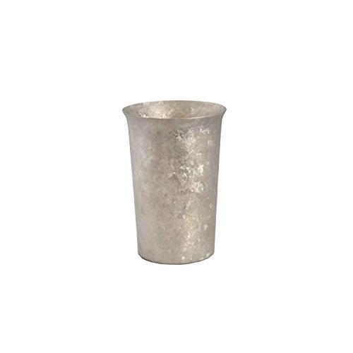 HORIE 新潟県燕産 チタン2重タンブラー 窯創り 広口 300cc シルバー  