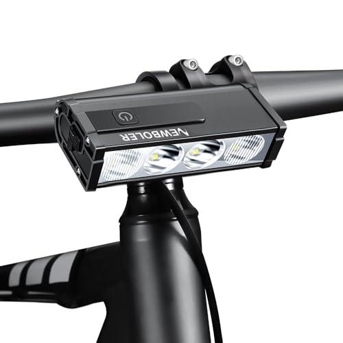 NEWBOLER 自転車 ライト USB充電式 4つ調光モード 自転車ヘッド NEWBOLER 自転車 ライト USB充電式 4つ調光モード 自転車ヘッド