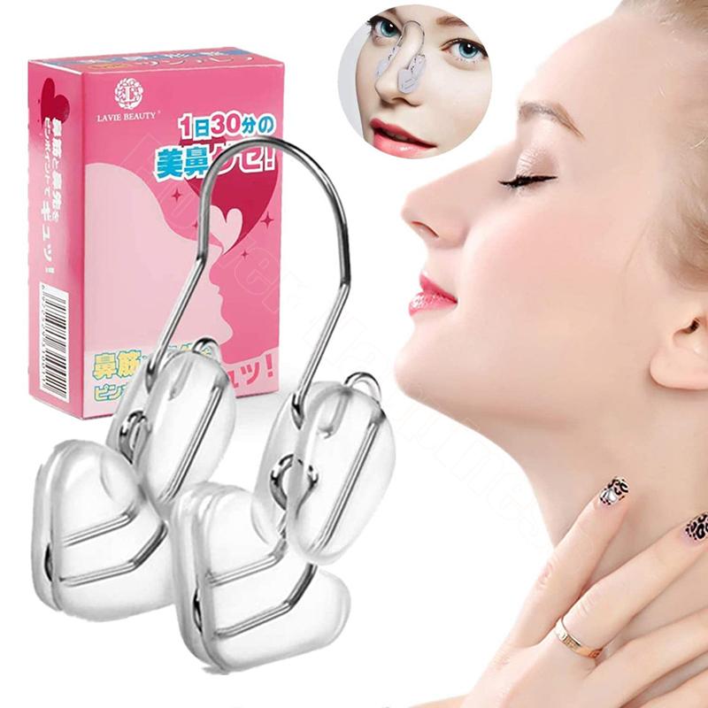 改良版 鼻筋セレブ 鼻栓 美鼻セレブ 鼻筋美容師 鼻クリップ 鼻プチ に適用 日本全国 送料無料 鼻小さく 立体三角サポート 鼻高 鼻痩せ 透明で柔らかいシリカゲル