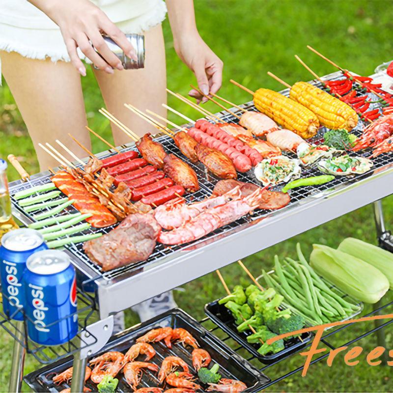 組立不要 折りたたみ式 バーベキューコンロ 12点セット バーベキューグリル ステンレス 軽量 BBQ 73cm 焼肉 BBQグッズ 網 鉄板 キャンプ用品 :flower-sk02:Flower Happiness - 通販 - Yahoo!ショッピング 組立不要 折りたたみ式 バーベキューコンロ 12点セット バーベキューグリル ステンレス 軽量 BBQ 73cm 焼肉 BBQグッズ 網 鉄板 キャンプ用品 :flower-sk02:Flower Happiness - 通販 - Yahoo!ショッピング