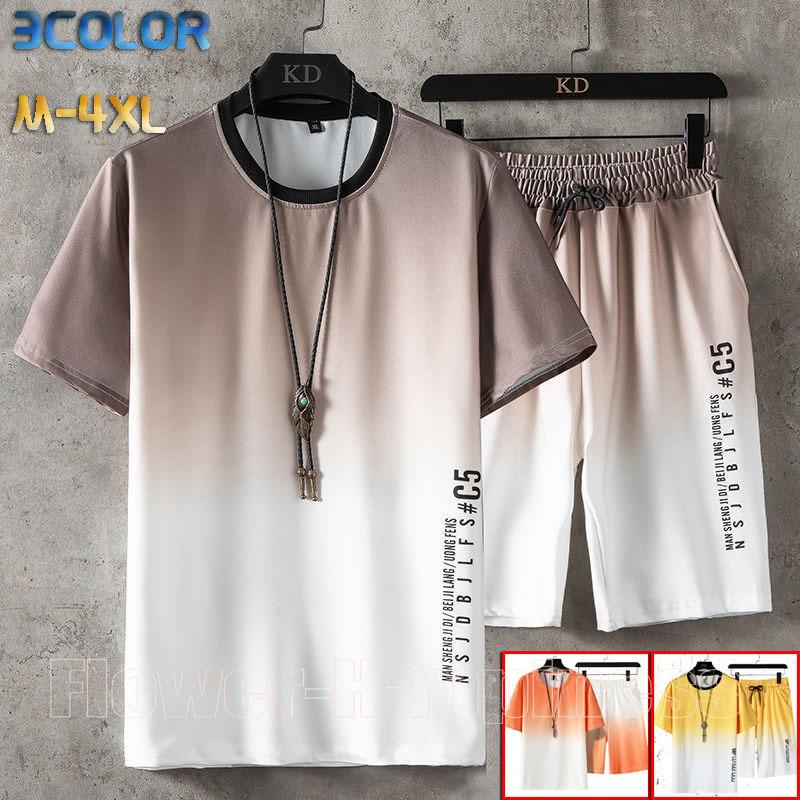 Tシャツ メンズ 半袖 ジャージ 上下セット おおきいサイズ ハーフパンツ カジュアル スポーツウェア ルームウェア おしゃれ 春 夏 秋 部屋着 特別送料無料