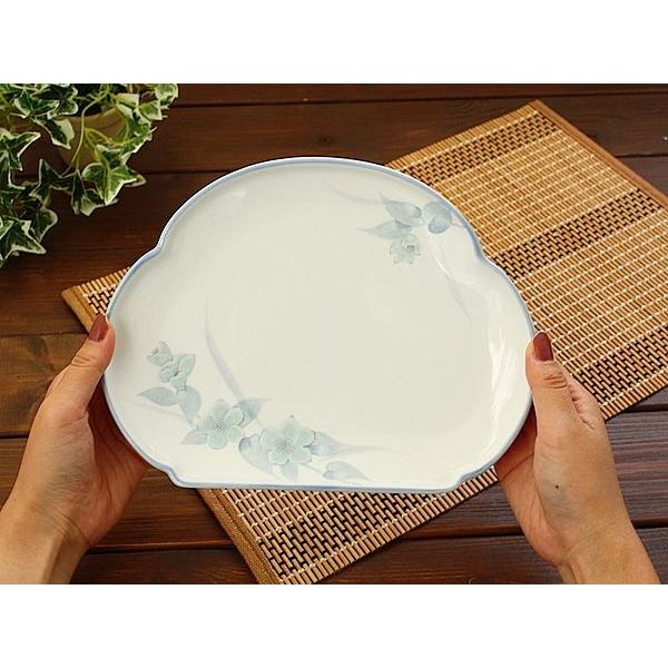 松大皿 (和食器 白い食器 強化磁器 松皿 大皿 プレート アウトレット 