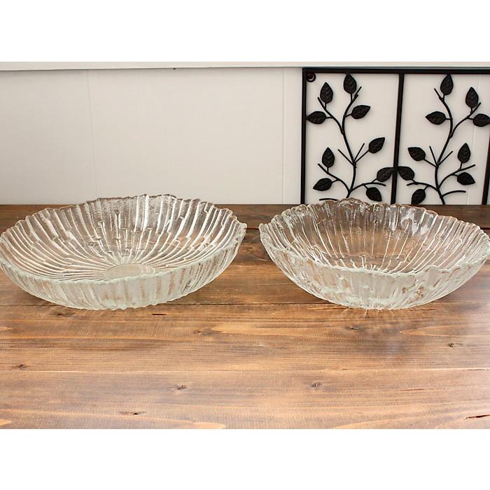 そうめん＆サラダ ガラス大鉢(※アウトレット商品の為、ガタ付きます