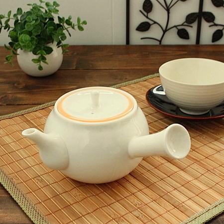 オレンジライン急須 (和食器 ポット 急須 アウトレット お茶 茶器 日本