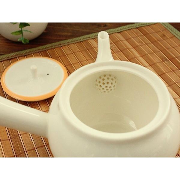 オレンジライン急須 (和食器 ポット 急須 アウトレット お茶 茶器 日本