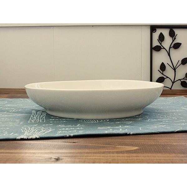 アイボリー/カレー皿 (洋食器 白い食器 ボウル カレー皿 パスタ皿