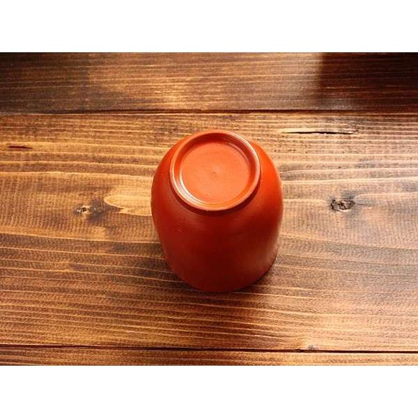 常滑焼 湯呑み(文字) (和食器 朱泥 カップ 湯呑み ゆのみ 湯呑