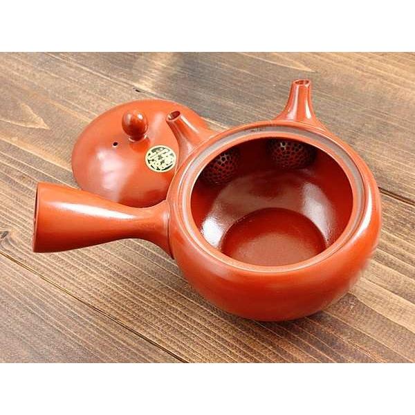 常滑焼 朱泥二口急須 (和食器 ポット 茶器 朱泥 アウトレット 常滑焼 朱泥二口急須 (和食器 ポット 茶器 朱泥 アウトレット