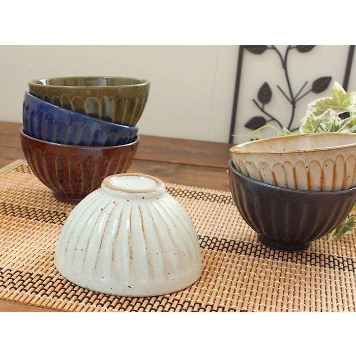 飯碗(洋食器 和食器 飯碗 ご飯茶碗 茶碗 ご飯 お茶碗 しのぎ カフェ風 カフェ食器 業務用 業務用食器 アウトレット 美濃焼 日本製) |  | 04