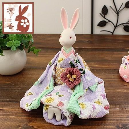 凛香オルゴールドール 桜 藤色 曲名 うさぎ(インテリア 凛香オルゴールドール 桜 藤色 曲名 うさぎ(インテリア