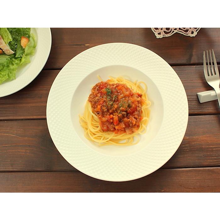 LA BETTOLA(ラ・ベットラ)MESH リム パスタスープ皿　(洋食器 白い食器 大皿 お皿 スープ ボウル パスタ  カフェ食器 業務用 アウトレットT)｜flower-may｜03