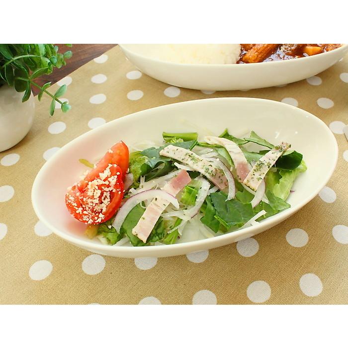 オーバルサラダボウル(洋食器 白い食器 ボウル ミニカレーボウル