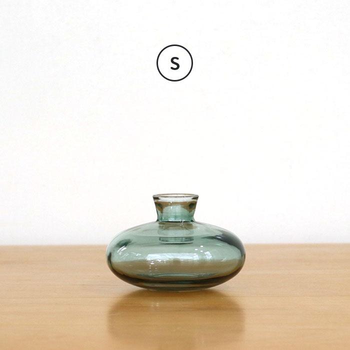 しずく壺 ミントグリーン 3個セット 資 PCVG-12SET-GR ガラス 花瓶