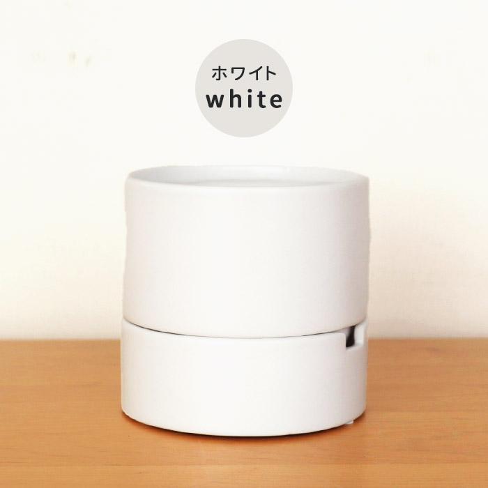 カラーが選べる植木鉢 すーさん Lサイズ 資 PP-0255-L 3.5号 受皿付