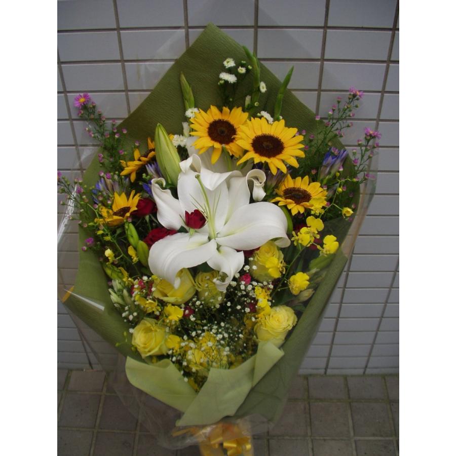 フラワーアレンジメント 誕生日 お祝い お供え 7000円 人気デザイナー