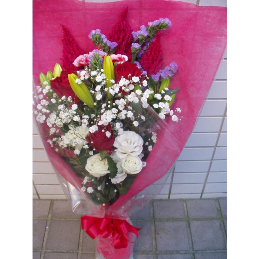 クール便でお届け 花束 3950円 花 ギフト 母の日 父の日 誕生日 お祝い