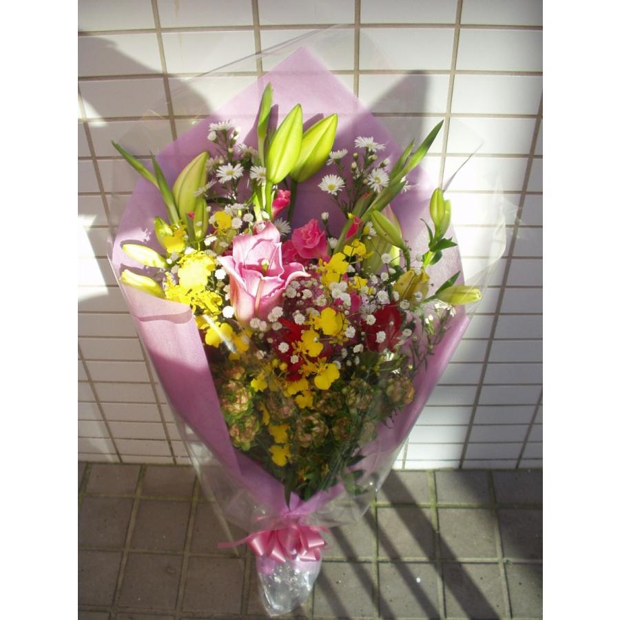 花束 5500円 花 ギフト 母の日 父の日 誕生日 お祝い アレンジメント