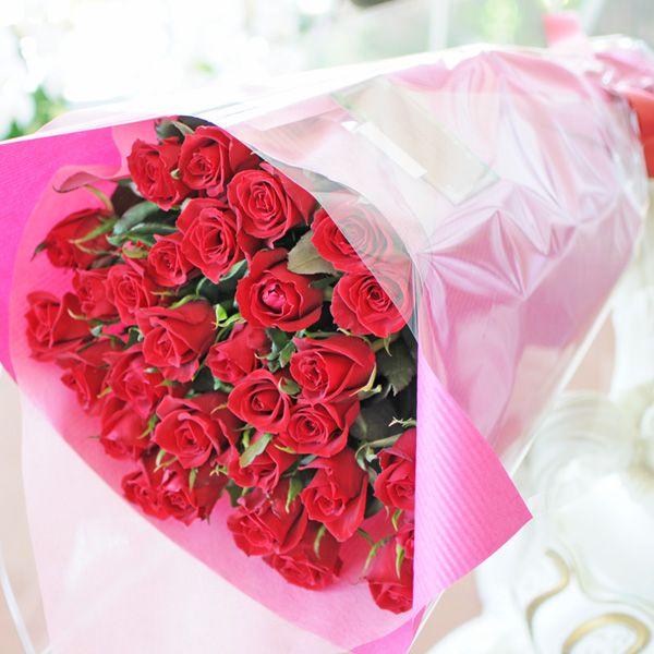 フラワーバレンタイン 花束 プレゼント 愛妻の日 ホワイトデー  本数決められる 誕生日 バラ  ギフト  結婚 記念日  プロポーズ 赤いバラ10本以上の注文 | エーデルワイス花の贈り物 | 03