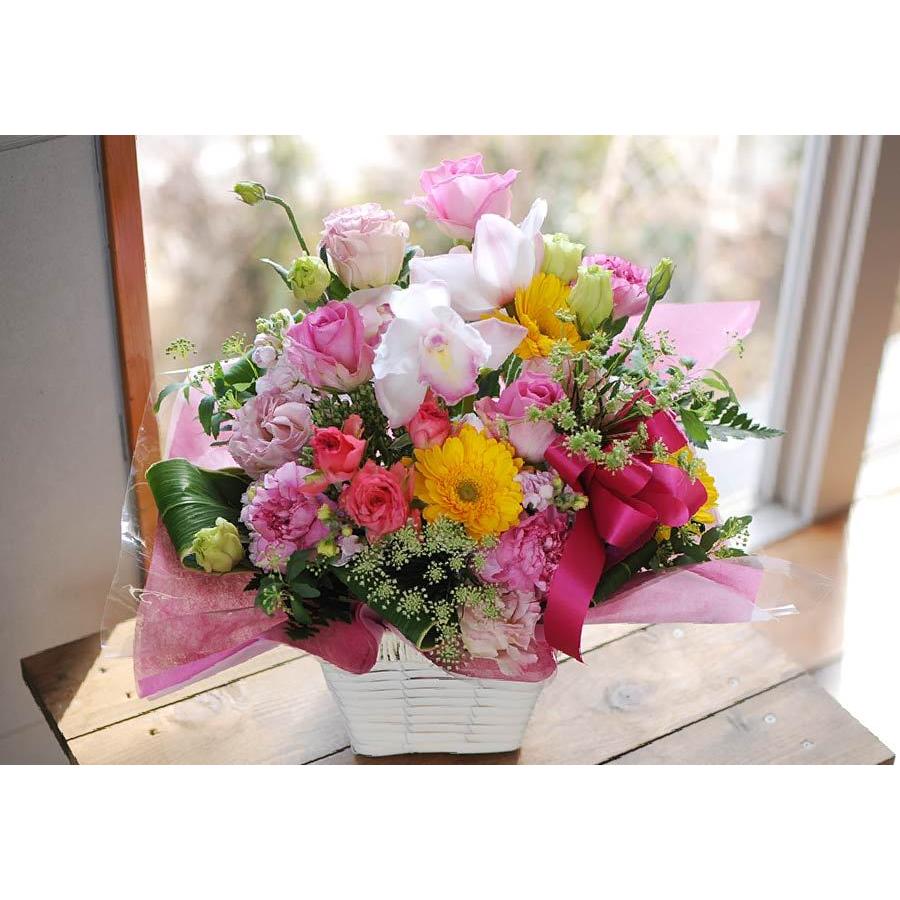 エーデルワイス花の贈り物 誕生日 プレゼント 花 アレンジメント お