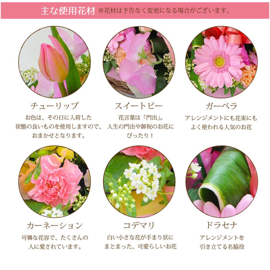 チューリップ アレンジメント ホワイトデー 花 ホワイトデー お返し 彼女 卒業祝い花 誕生日 フラワー 花 ギフト スプリングミックス Lサイズ フラワーアレンジメント お届け日 3月31日発送分まで