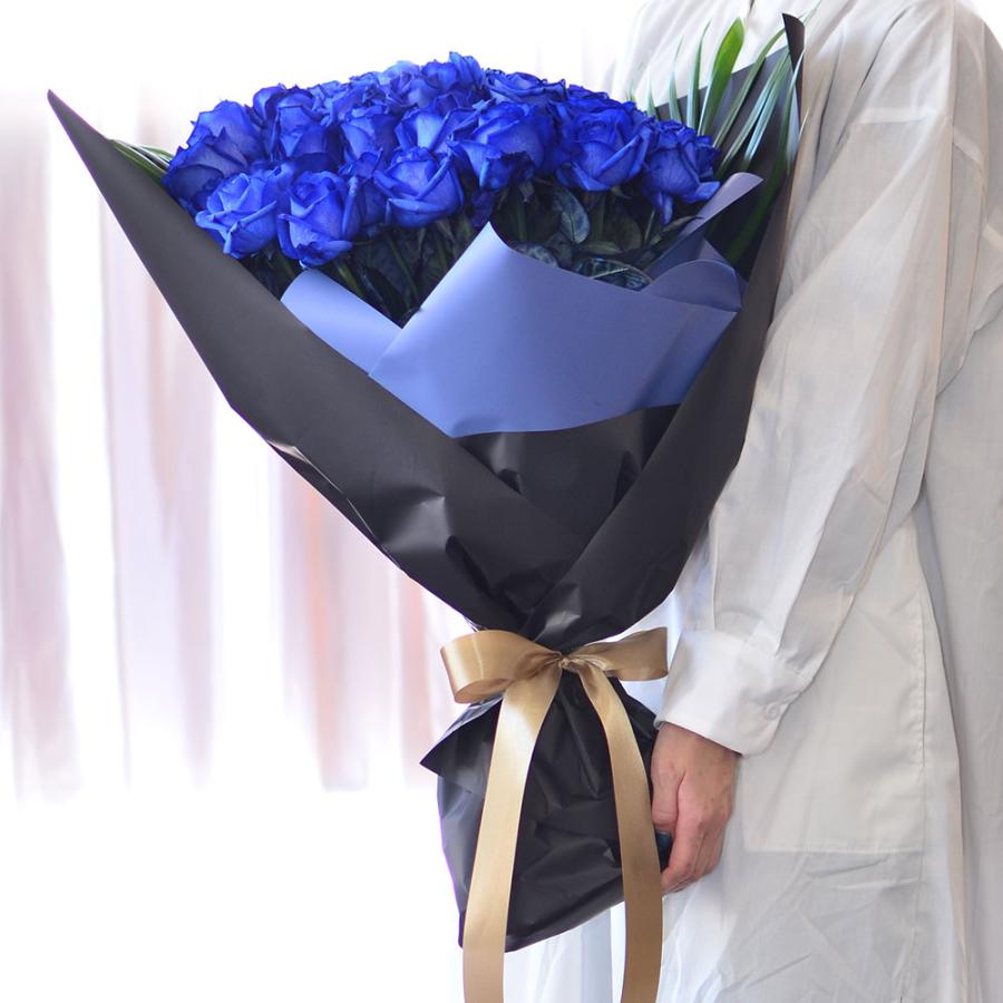 青い薔薇 様@AF & KC & IW エーデルワイス花の贈り物 父の日 花 ギフト 誕生日 プレゼント 記念日