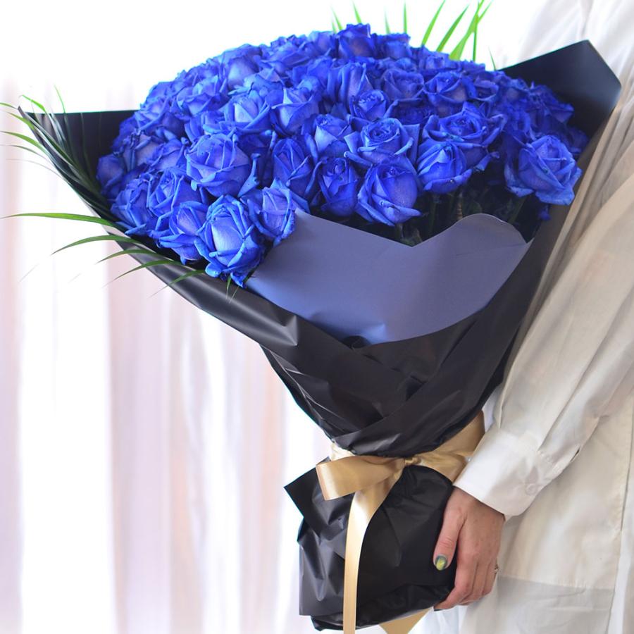 エーデルワイス花の贈り物 花 ギフト 青いバラ プレゼント プロポーズ