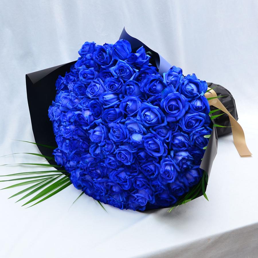 エーデルワイス花の贈り物 花 ギフト 青いバラ プレゼント プロポーズ