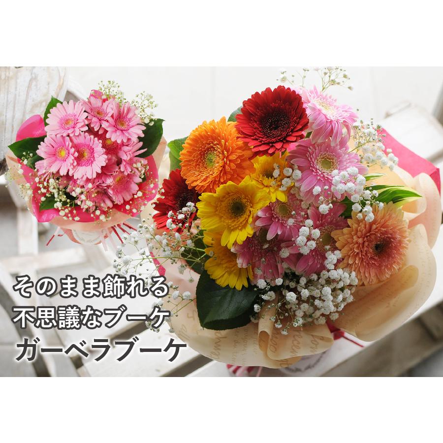 エーデルワイス花の贈り物 誕生日 プレゼント 花束 ガーベラ 生花 花