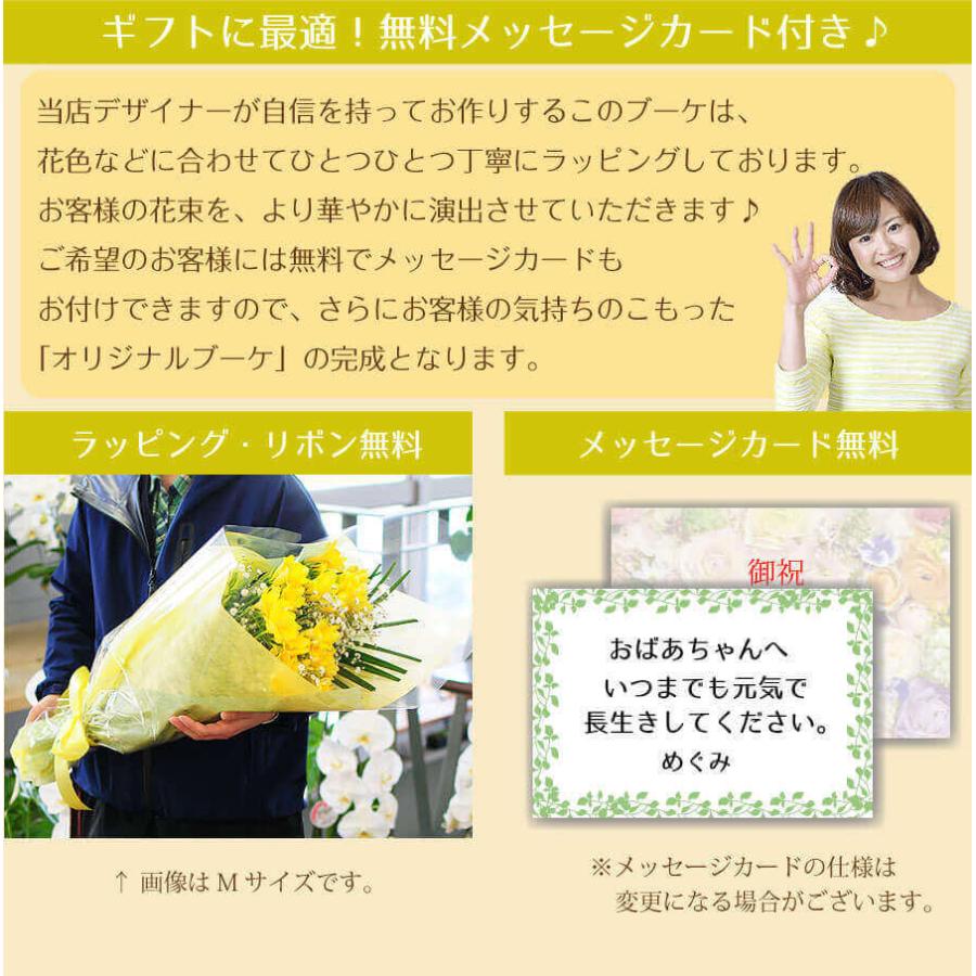 バレンタイン 花 誕生日 花ギフト　春  プレゼント 花 花束  卒業式 卒園式 フリージア 花束 誕生日 記念日  結婚記念日 フリージアの花束 Mサイズ | エーデルワイス花の贈り物 | 08