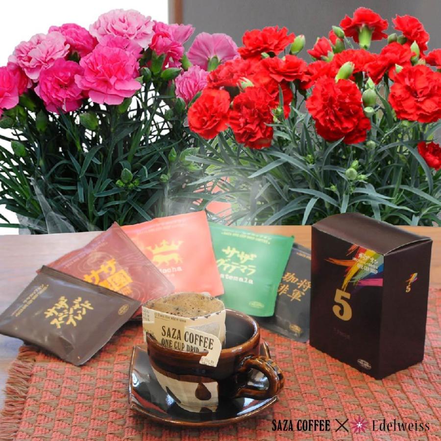 母の日 カーネーション 5号鉢 母の日 プレゼント 花 コーヒー カーネーション 母の日 22 花鉢 コーヒー 花 セット サザカップオンコーヒーとカーネーション Hc Kanesazacoffee 花束ギフト花工房 誕生日翌日配達 通販 Yahoo ショッピング