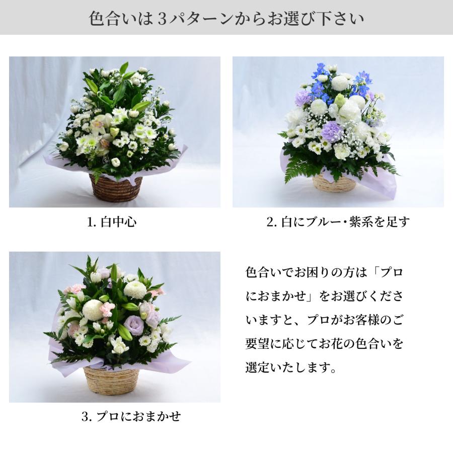 エーデルワイス花の贈り物 春のお彼岸 お供え 花 贈る 供花 法事 命日