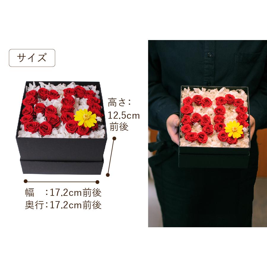 エーデルワイス花の贈り物 誕生日 プレゼント プリザーブドフラワー