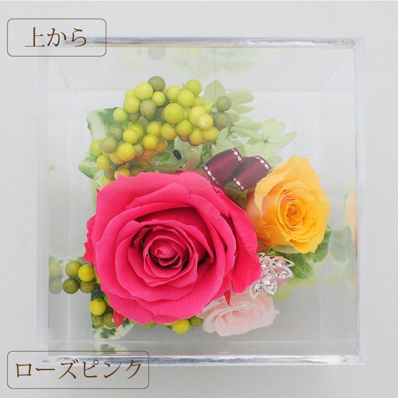 枯れない花 ギフト プレゼント 花 枯れ ない キューブ プリザーブドフラワー 花束 アレンジメント お花のお色 パステルピンク Bollywoodpapa Com