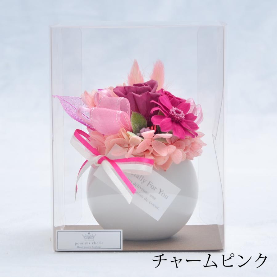 誕生日プレゼント 花 バラ 女性 記念日 プレゼント バラ プリザーブドフラワー プレゼント 誕生日 記念日 花 マカロン クリアケース入り | エーデルワイス花の贈り物 | 13